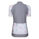 Dámsky cyklistický dres Dots Grey