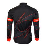 Zateplený pánsky cyklistický dres Lawi Originals Red