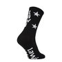 Vysoké ponožky Star Black/White
