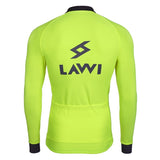 Zateplený dámsky cyklistický dres REFLEX FLUO