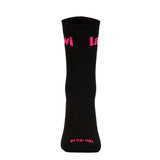 Zimné ponožky Spike Black/Fluo Pink