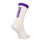Vysoké ponožky Maestro White/Purple