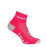Nízke ponožky Zorbig Fluo Pink/White