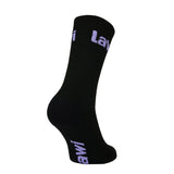 Zimné ponožky Spike Black/Purple