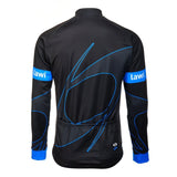 Zateplený pánsky cyklistický dres Lawi Originals Blue