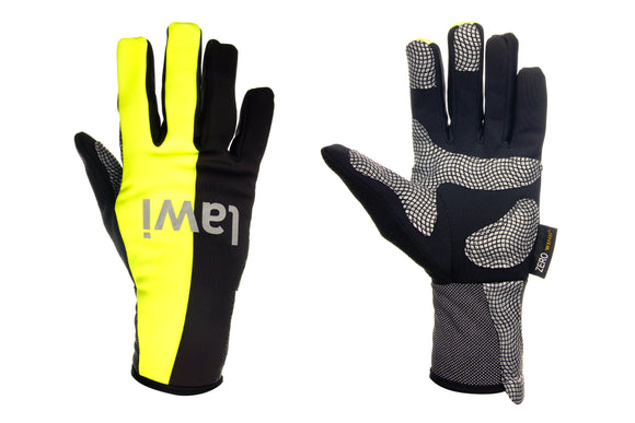 Zimné rukavice Zered Bike Black/Fluo Yellow