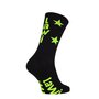 Vysoké ponožky Star Black/Fluo